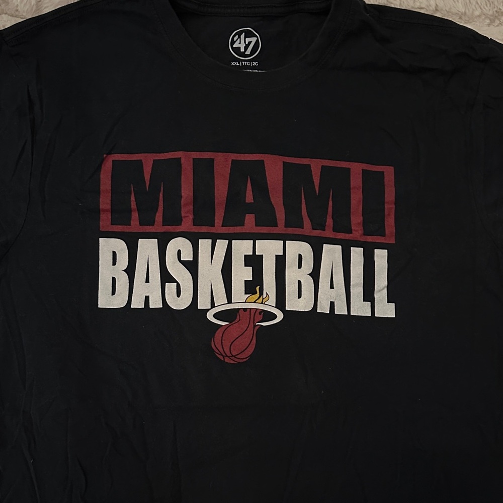 47 Miami Basketball NBA Miami Heat size xxl shirt